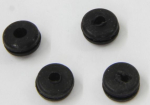 070105 Gummitüllen 2,5x5mm 4 Stück